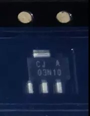 CJA03N10 SOT-89 贴片MOS场效应管 03N10
