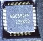 集成IC电路芯片M66592FP  M66592  QFP原装拆机质量保证