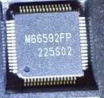 集成IC电路芯片M66592FP  M66592  QFP原装拆机质量保证