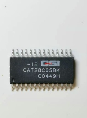 集成IC电路芯片CAT28C65BK  CAT28C65BJ  SOP28原装拆机