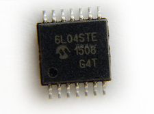 MCP6L04 MCP6L04T-E/ST 放大器 贴片TSSOP-14 封装 6L04STE