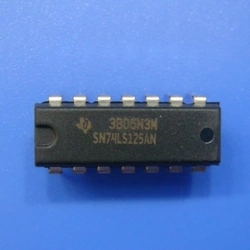 集成IC电路芯片SN74LS125AN  SN74LS125  DIP原装拆机质量保证