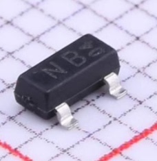 KRC102S-RTK/P 丝印NB SOT-23 NPN晶体管 贴片三极管