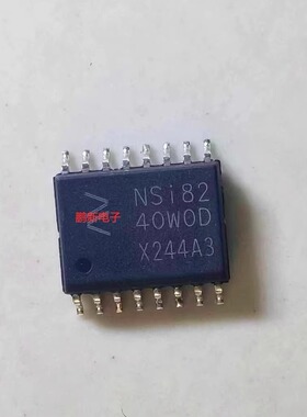 NSI8240W1-DSWR 丝印NSI8240W1D SOW16 四通道数字隔离器芯片