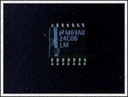 集成IC电路芯片LM24C08LM 24C08LM SOP14原装拆机质量保证