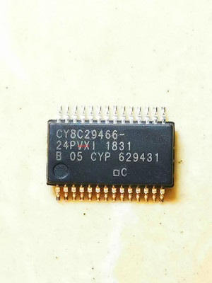 集成IC电路芯片CY8C29466-24PVXI CY8C29466 SSOP28 原装拆机