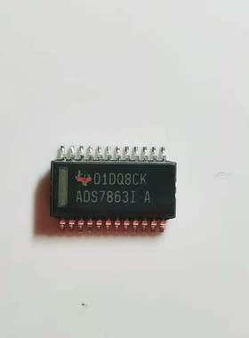 集成IC电路芯片ADS7863IDR   ADS7863I   ADS7863  SSOP原装拆机