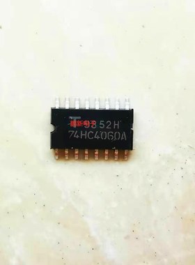 集成IC电路芯片74HC4060A  74HC4060  SOP16  5.2MM原装拆机