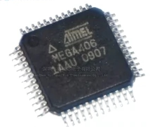 集成IC电路芯片ATMEGA406-1AAU   MEGA406-1AAU  QFP原装拆机