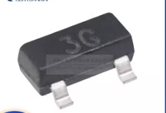 BC857C 丝印3G SOT-23 0.1A/45V PNP 贴片三极管 -45V 100mA