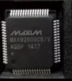 集成IC电路芯片MAX9260GCB/V MAX9260 MAXIM QFP64 原装拆机