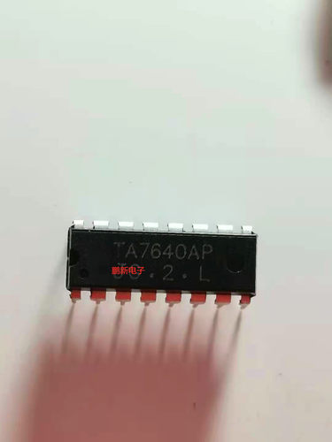集成IC电路芯片TA7640AP  TA7640  DIP原装拆机质量保证