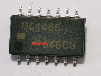 集成IC电路芯片MC1488AMEL  MC1488  SOP14  5.2MM原装拆机