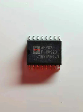 集成IC电路芯片AMP02FS  AMP02F  AMP02  SOP16  7.2MM原装拆机