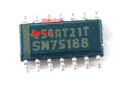 集成IC电路芯片SN75188DR  SN75188  SOP14原字拆机质量保证