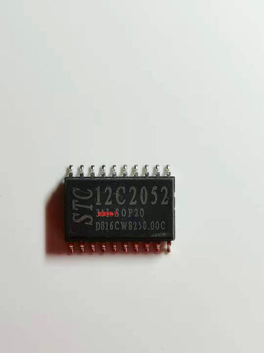 集成IC电路芯片STC12C2052-35I-SOP20  STC12C2052  SOP原装拆机