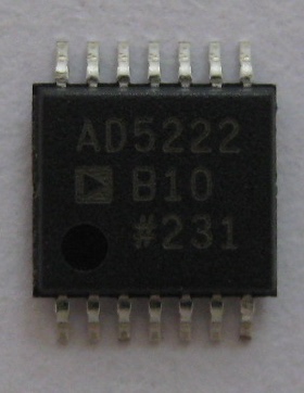 AD5222BRU10  AD5222B10  AD5222  TSSOP