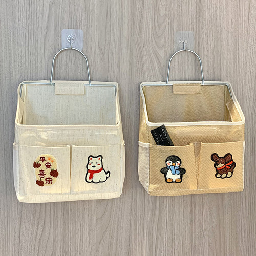 可爱收纳挂袋厨房入户门置物袋