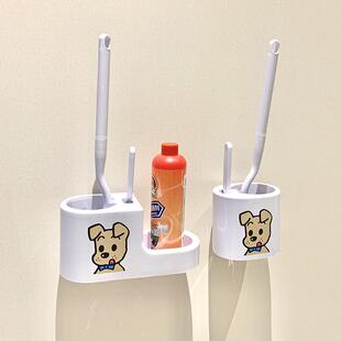 可爱马桶刷家用无死角壁挂式免打孔卫生间厕所刷子清洁神器缝隙刷