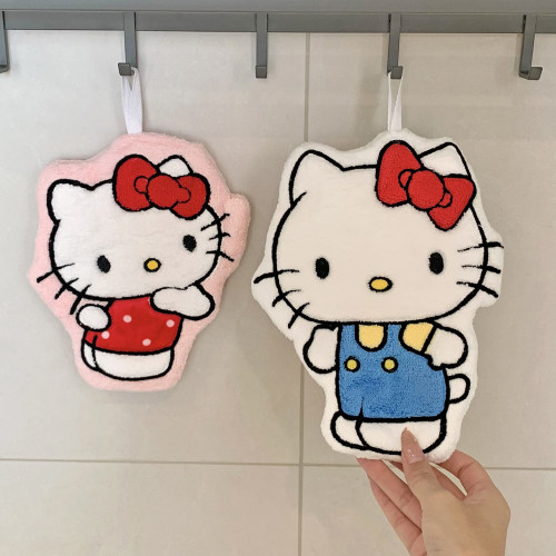 kitty挂式可爱毛巾厨房擦手巾