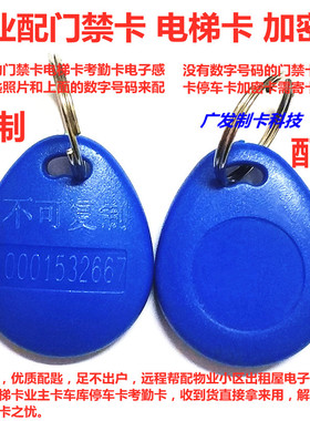 复制电子门禁卡NSC配BS-CPUKV感应钥匙华睿宝睿罗帝斯IC加密卡