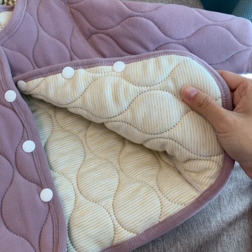儿童保暖校服学生内胆秋冬新款男童三层夹棉女童加厚外套棉衣套装