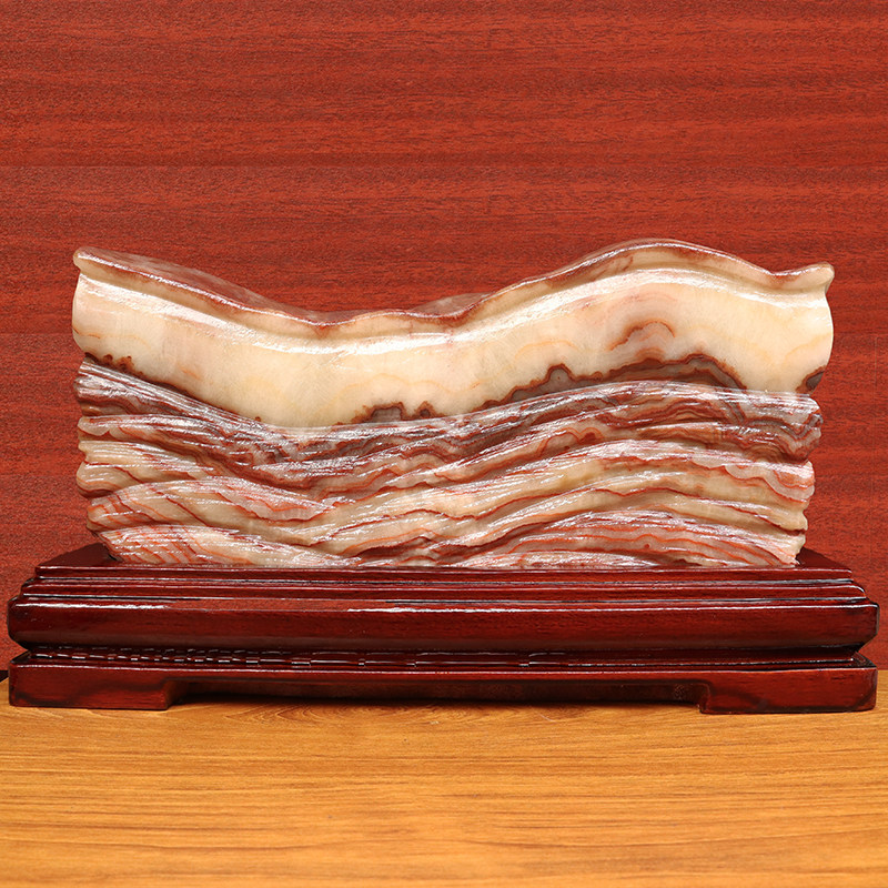 天然石材奇石摆件猪肉石五花肉桌面装饰雕刻石34*19*4cm5665g摆件,饰品/流行首饰/时尚饰品新,摆件,淘宝优惠券,粉丝福利购,淘宝优惠卷