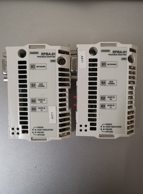 RPBA-01 RAIO-01 ABB变频器Profibus-DP通讯模块原装二手拆机包好