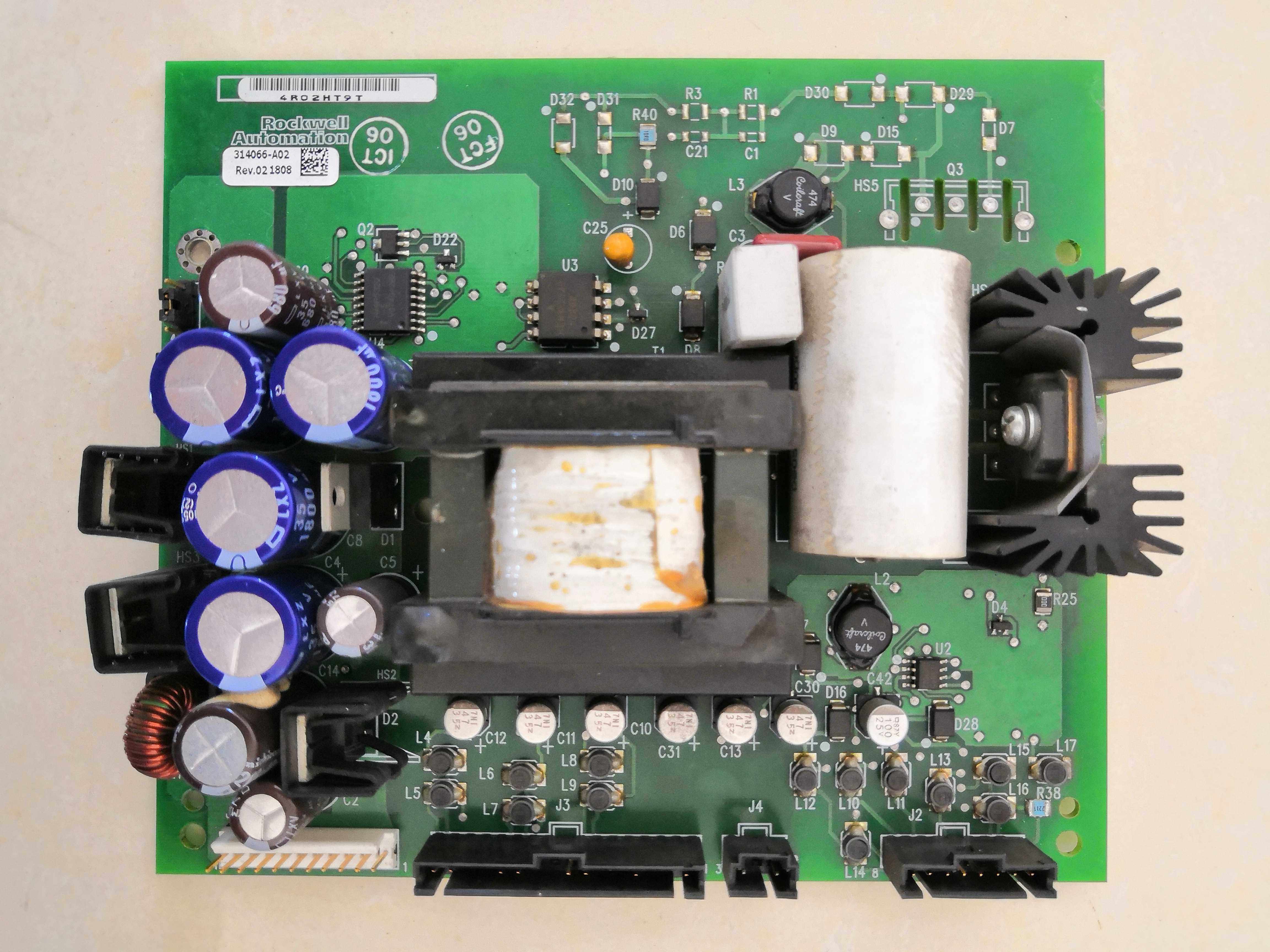 314066-A02 AB罗克韦尔变频器700电源板45KW 55KW 75KW 90KW - 实物图