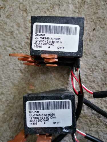 ABB施耐德软启动旁路接触器UL-704S-R1A-H050 12Vdc 40A原装拆机