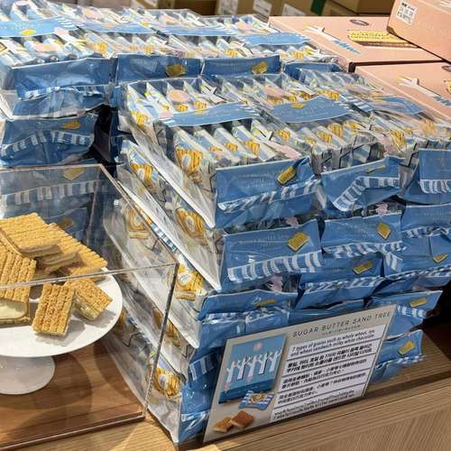 日本人气sugar butter tree黄油树夹心饼干10枚原味零食伴手礼
