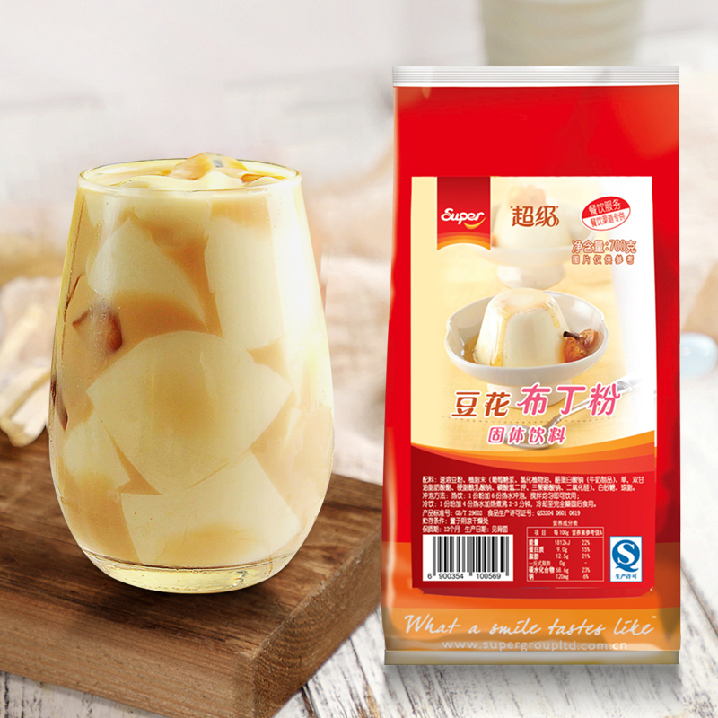 super超级豆花布丁粉700g速溶粉