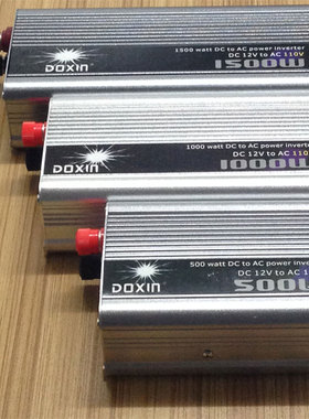 DOXIN500/1000W/1200w/1500W/2000W车载电源转换器12V/24V转110V