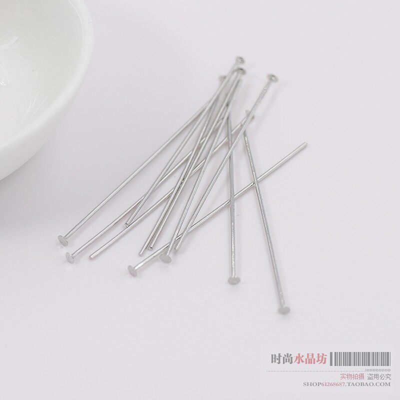 DIY 수제 페르시 쥬얼리 액세서리 페르시 소재 골드|실버|블랙 플랫 바닥 T 핀 1.5 위안 10G