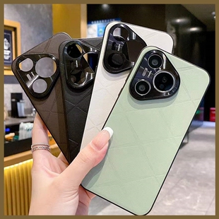 星芒素皮壳适用OPPO Findx8 RENO13 RENO12 PRO 手机壳批发 女全包男简约皮纹新款工厂保护