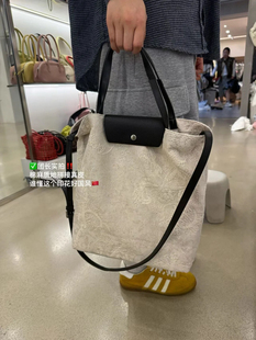 包包女2026新款夏季棉麻刺绣钩花手提斜挎大容量真皮慵懒托特包潮