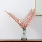 Ins nordic color net листья красные листья фальшивые деревья листья