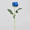 Pearl Rose Blue 10 Small Sizes (Flower Head 7cm)