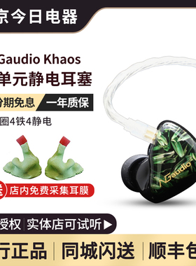 NGaudio NG Khaos旗舰1圈4铁4静电入耳式耳机公模私人定制耳塞
