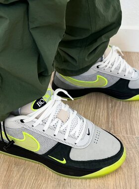 Nike Book 1 AM Neon EP男款灰色舒适经典潮流低帮板鞋IO9704-001