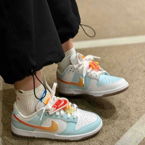 Nike Dunk  Low Hawaii女款白蓝柔软舒适薄底低帮板鞋IB8877-191 - 封面