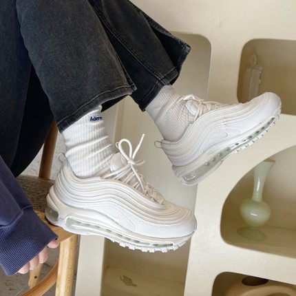 Nike Air Max 97 时尚女款百搭耐磨缓震气垫休闲运动跑步鞋DH8016