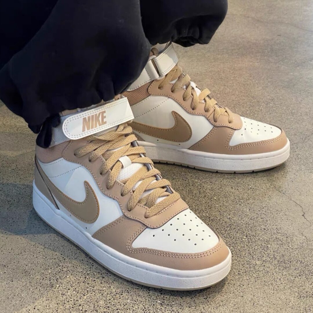 Nike Court Borough Mid 2 大童舒适轻盈百搭耐磨中帮 CD7782-125
