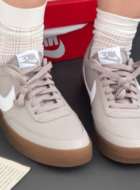 Nike Killshot 2 男款灰色舒适百搭薄底耐磨低帮板鞋 HM9431-001
