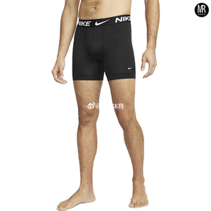 Nike/耐克 时尚款男子速干亲肤透气简约舒适平角内裤 DV3956-014