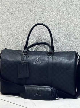 NIKE/耐克 Jordan Monogram 男女新款休闲运动鼓包行李包 HV2856