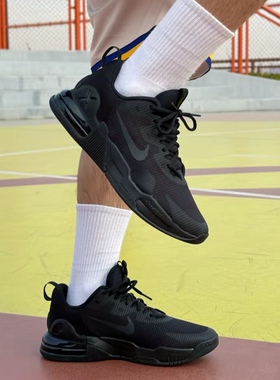 Nike Air Max Alpha Trainer 5男款黑色耐磨低帮训练鞋DM0829-010