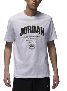 Jordan J SPRT WM DF SS TEE男款白色乔丹圆领短袖T恤 FZ1926-100