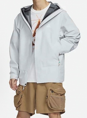 Nike ACG系列 Storm-FIT男款灰色休闲工装防风夹克外套DV9416-025