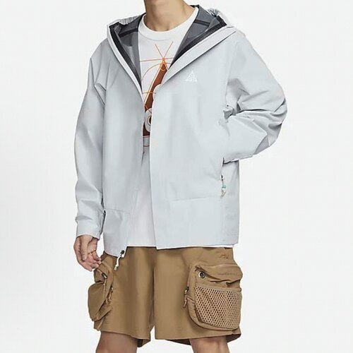 Nike ACG系列 Storm-FIT男款灰色休闲工装防风夹克外套DV9416-025